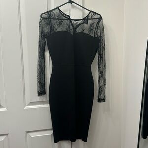 Kardashian Kollection | Dresses | Kardashian Kollection Lace Black Dress  Size Xs | Poshmark